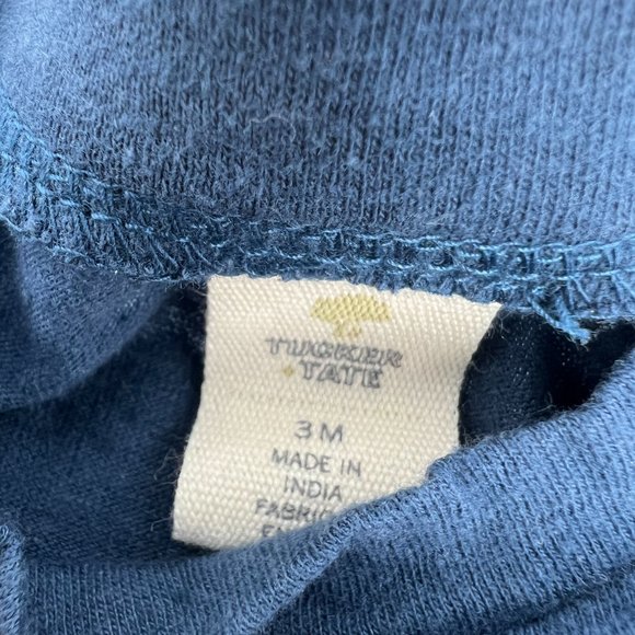 Tucker + Tate Babies' Long Sleeve Graphic Tee In Navy Denim Non Stop Fun 3M NWT - Picture 4 of 7